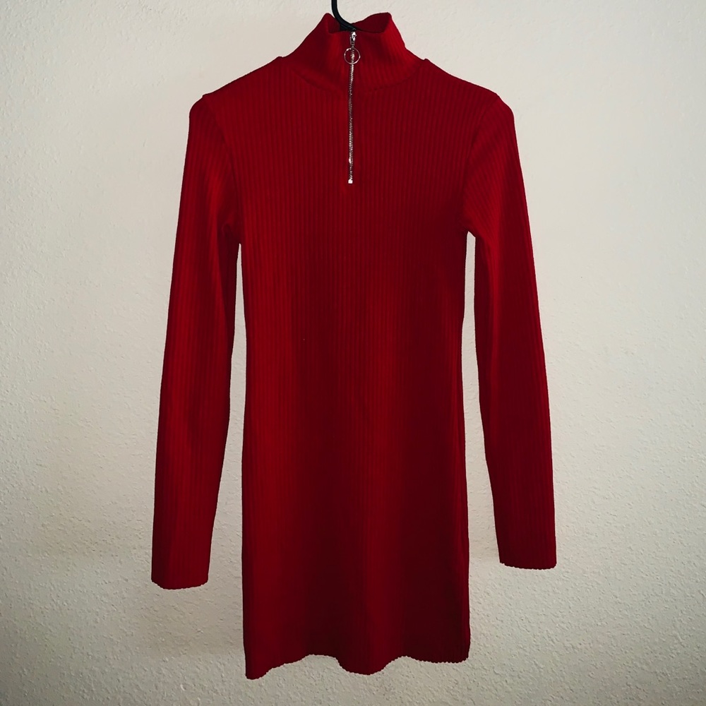 Top Shop Turtle Neck Dress - Picture 1 of 6